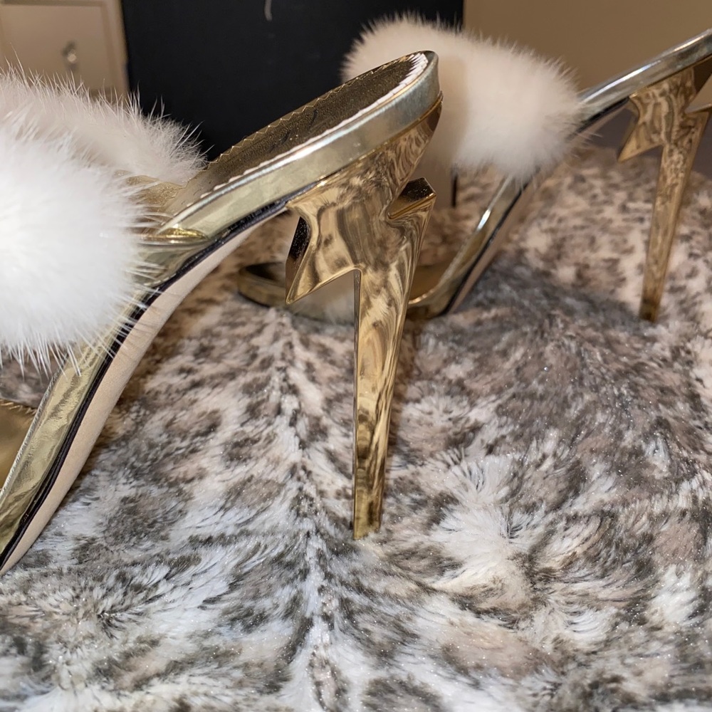 Giuseppe Zanotti mink heels - Picture 6 of 7